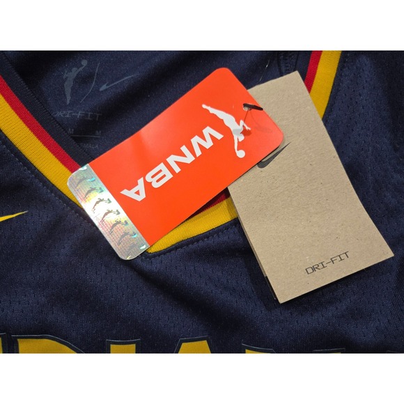 Indiana Fever Bonner 25 WNBA Jersey Womens Medium Blue Nike Explorer Edition New - Picture 8 of 11